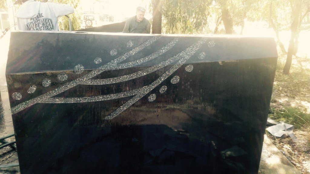 Kings Park Mural Sandblast 2