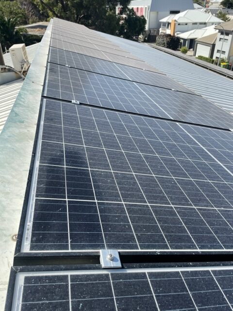 solar panel cleaning